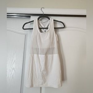 Lululemon Mesh Workout Tank Built In Bra